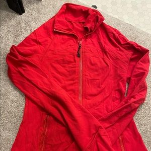 Lululemon Define Jacket- good condition. Red, size 4